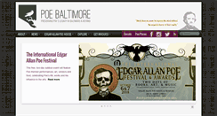 Desktop Screenshot of poeinbaltimore.org